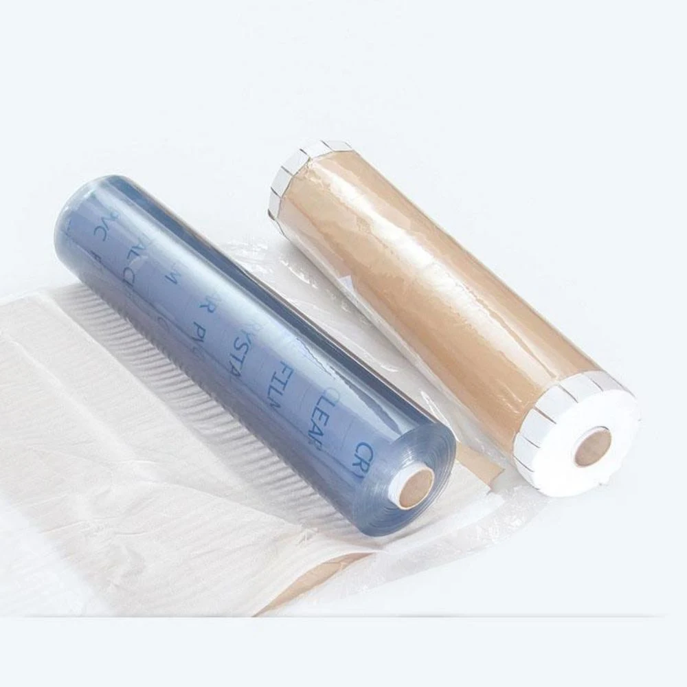 Haute qualité 0,3 mm-3,0 mm Super Clear Soft Film PVC Plastic Rolls pour une application multiple.
