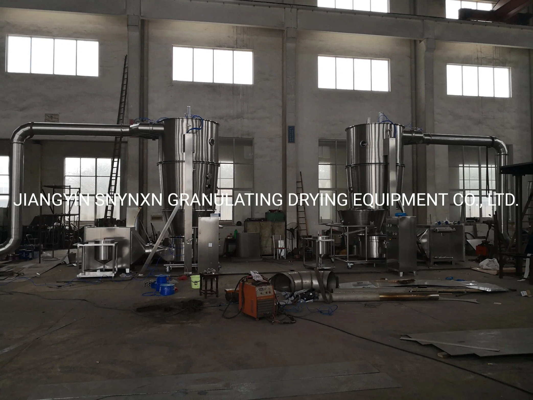 GMP Designed Pharmaceutical Grade Granulator Fluid Bed Dryer