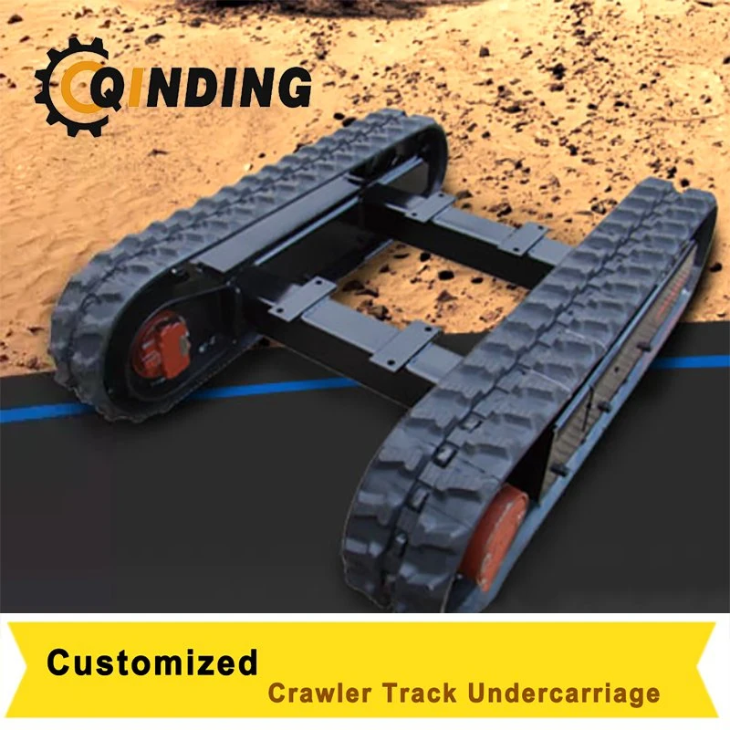 Custom Hydraulic 5-10 Ton Crawler Track Undercarriage System for Drilling Rig Equipment