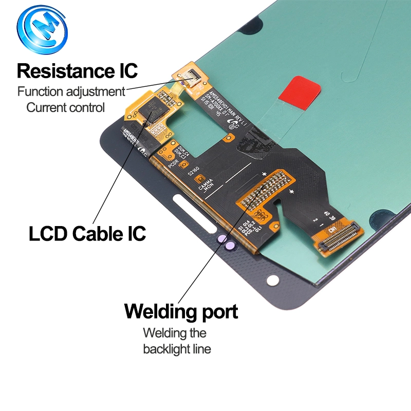 2016 Conjunto de la pantalla LCD de Samsung Galaxy R7 UN7100