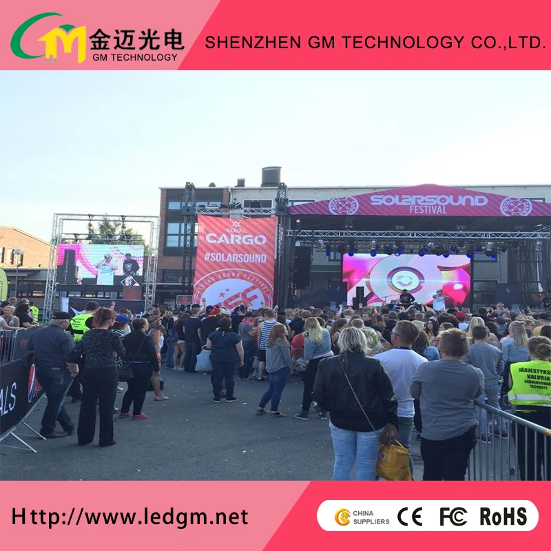 Outdoor Full Color P8 Energy Saving Die-Casting Rental LED Display/Screen/Board/Sign