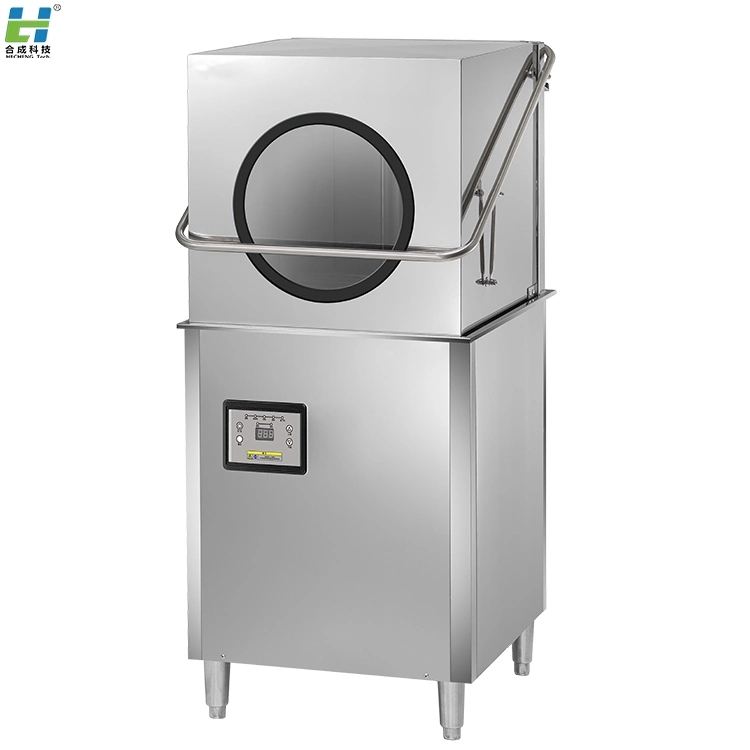 Sanitizing Automatic Uncovered Hood Type Commercial Washing Dish Dishwasher for Restaurant