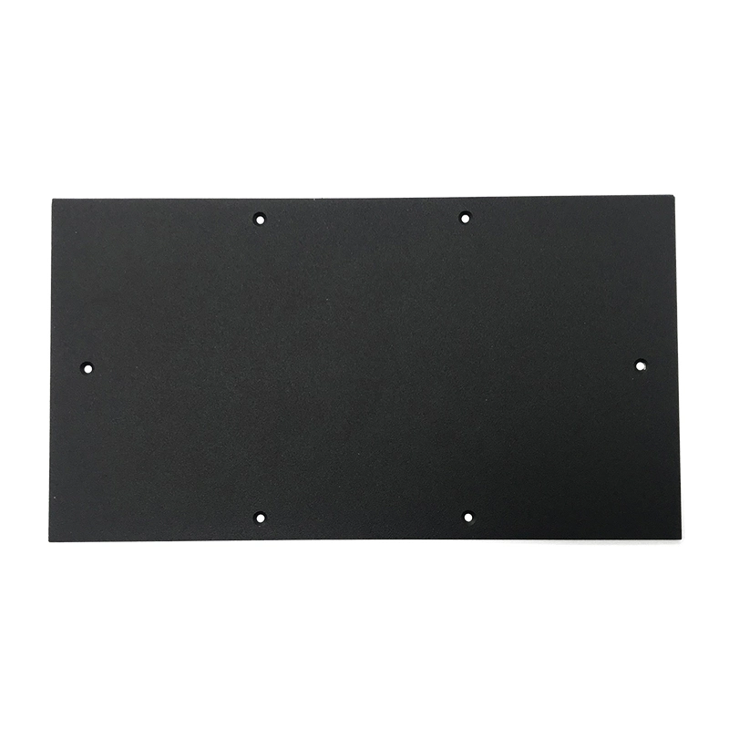 Aluminum Sheet Metal Back Cover with Powder Coating for Computer