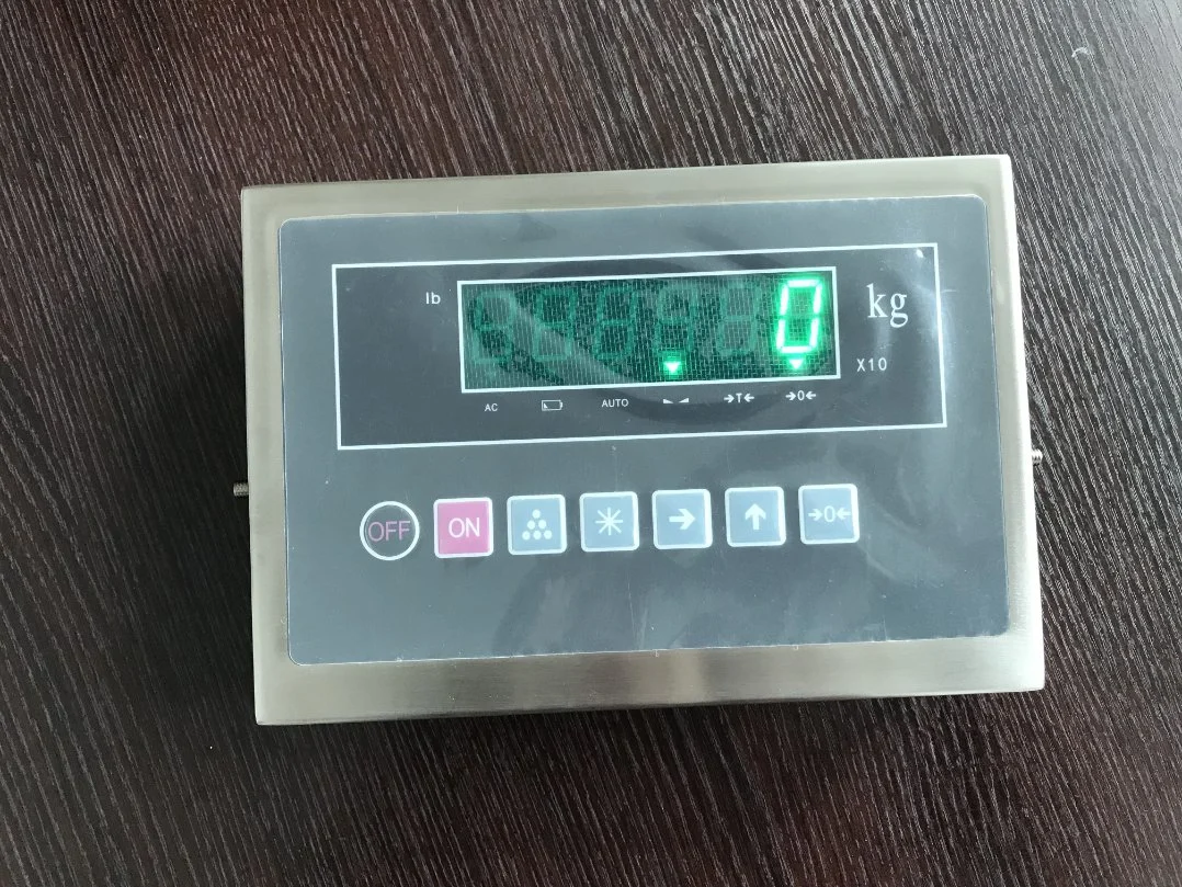 Stainless Steel Weight Scale Indicator with RS232 Interface Connect to Computer