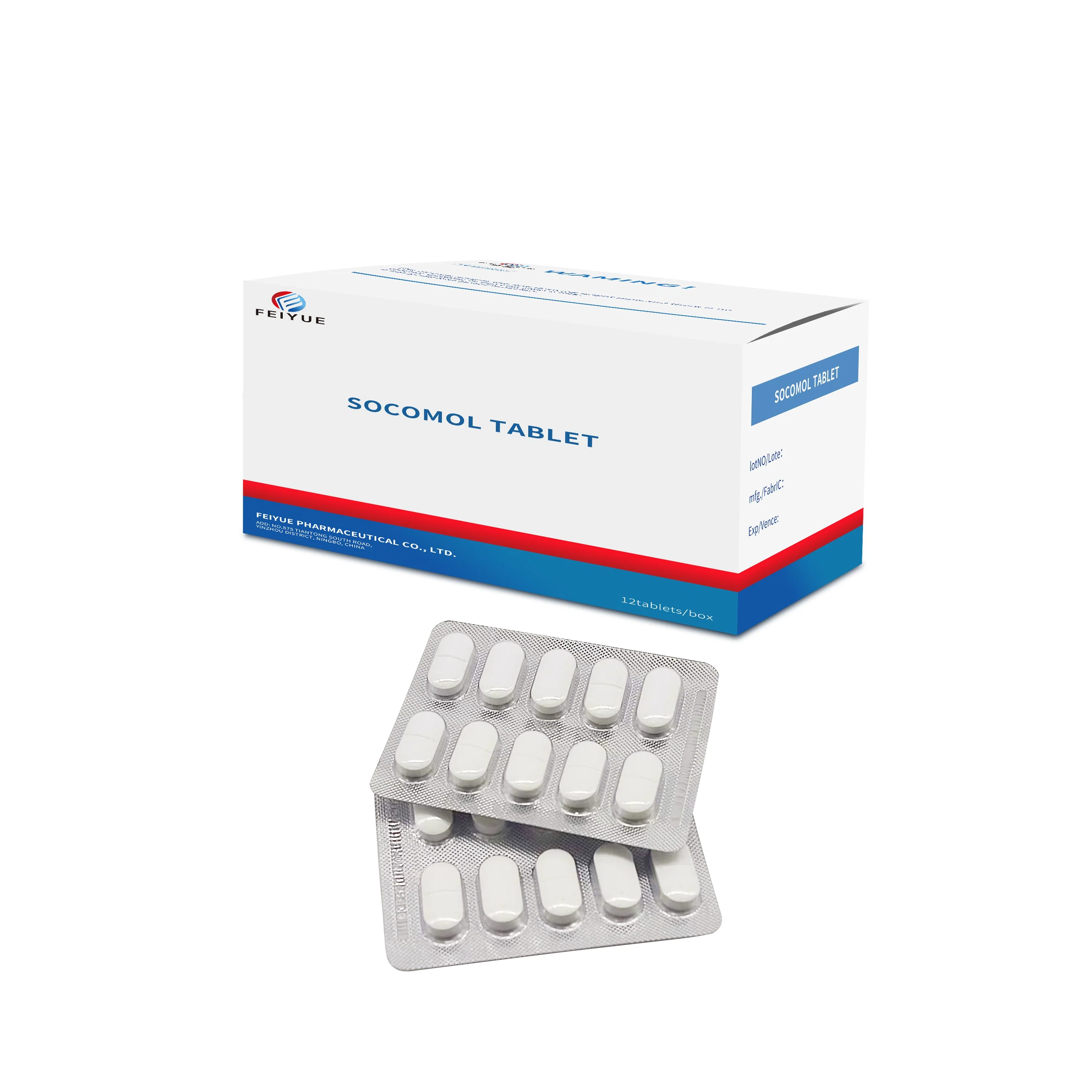 Socomol Tablet /Pareacetamol Diclofenac Sodium Tablet 325mg+50mg