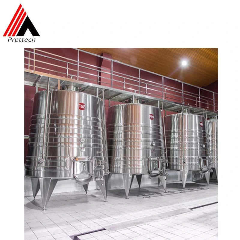 Customization SUS314 Stainless Steel Fermenter Conical Wine Fermentation Tank