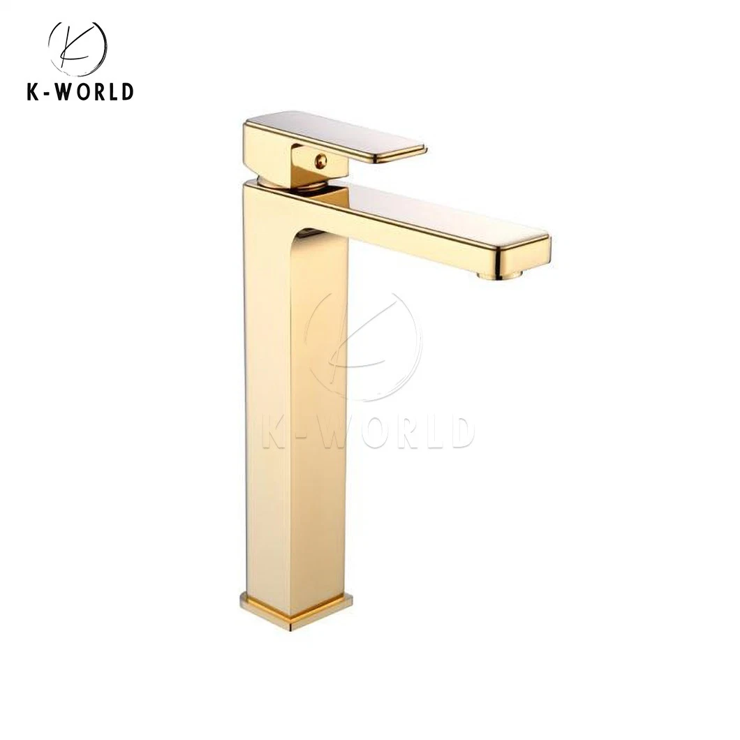 K-World Zinc Single Hole Basin Faucet Fabricators ODM Lavatorio personalizado Grifo China corriente ajustable Acero inoxidable lavabo Mezclador grifo grifo