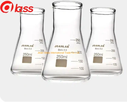 Laboratorio de Química de Vidrio de borosilicato 250ML 500ml frasco de vidrio