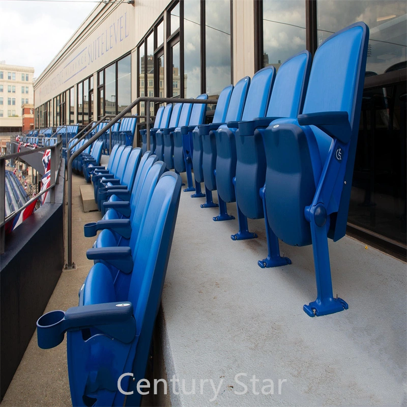 Hochwertige Klappstühle Kunststoff Stadion Sitz mit Fabrik Preis