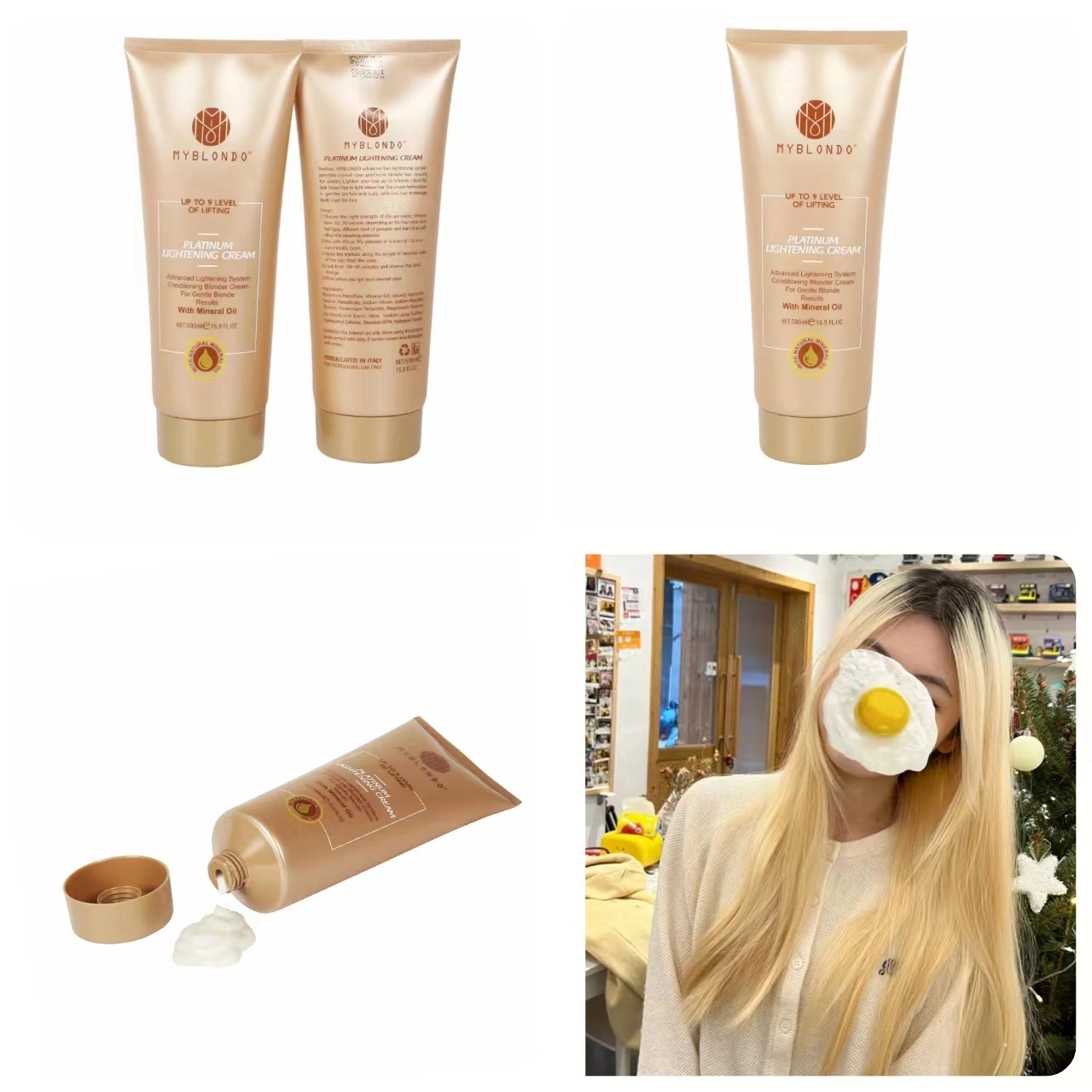 مصنع محترف OEM Bleaching الشعر الأصباغ كريم لpermond Perm