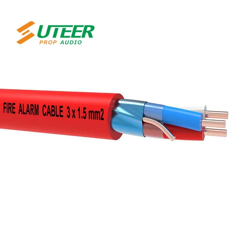 3 X 1.5 mm2 Shielded LSZH Fire Alarm Cable with Drain Wire