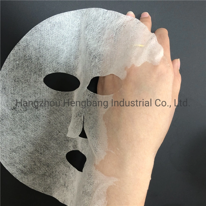 Biodegradable Spunlaced Nonwoven Invisible Fabric for Paper Facial Face Mask (K-Beauty)