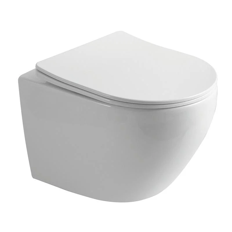 Sairi Concealed Cistern Ceramic Bathroom Wall Hung Wc Toilet