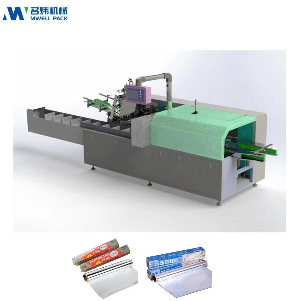 Mwjx-300 Large Specification Automatic Cartoning Machine/Auto Cartoner Cardboard Corrugated Box Cartonator Taping Printing Vertical Cartoning Machine Price