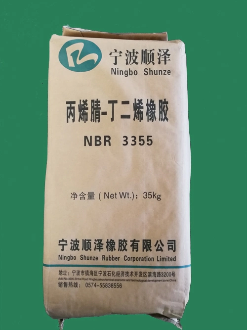 Borracha de nitrilo Lanhua NBR 3305e resistente ao óleo e ao desgaste