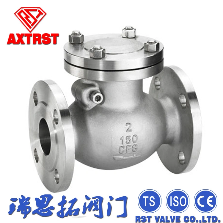 API/JIS/DIN Swing Check Valve Factory Derect Sell 150/300/600/900lb Wcb/CF8/CF8m