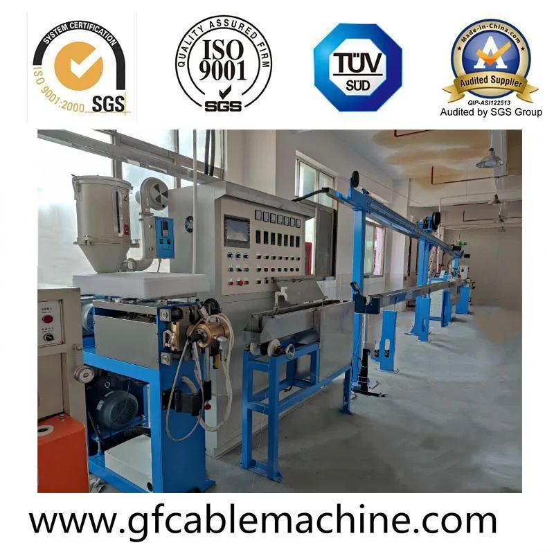 Fluorine Plastic Cable Extrusion Machine/PTFE Cable Manufacture Line