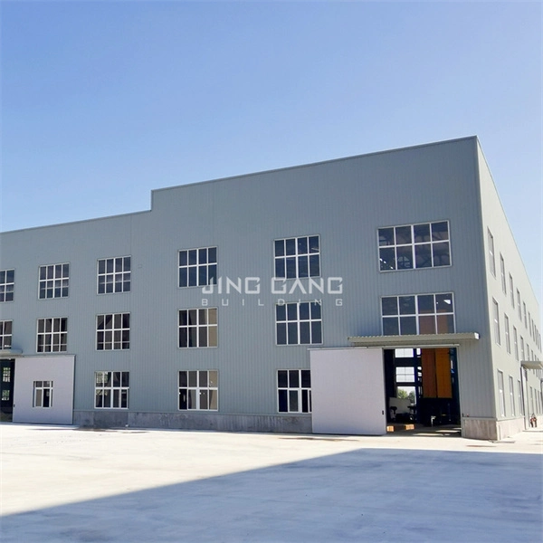 Steel Construction Gable Frame Building Industrial Metal Materials Structure with Sandwich Panel