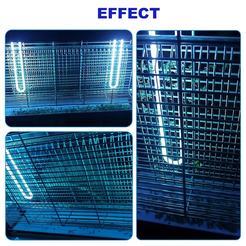 Resistente al agua al por mayor de 365nm de insectos electrónicos Mosquito Lámpara Solar Bug Killer