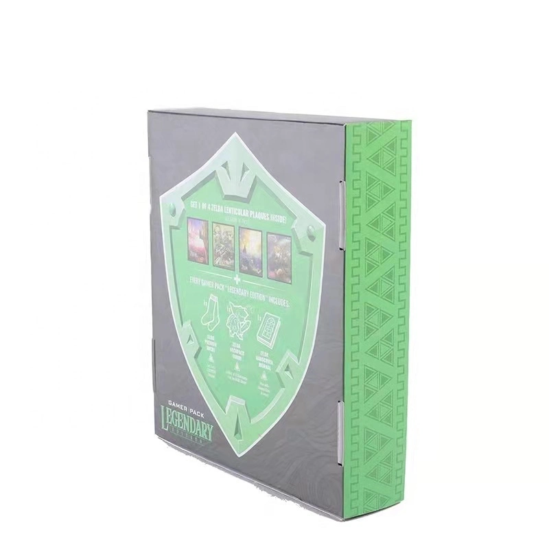 Custom Logo Hard Disk Paper Box Paper Box with Window