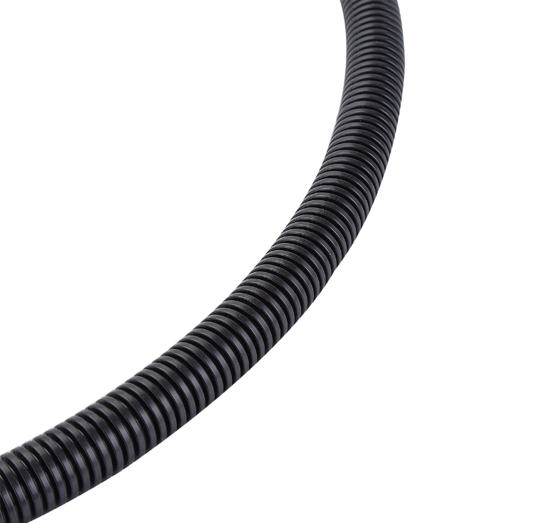 IEC61386 Electrical Insulated PVC Grey Black Electrical Cable Corrugated Flexible Conduit