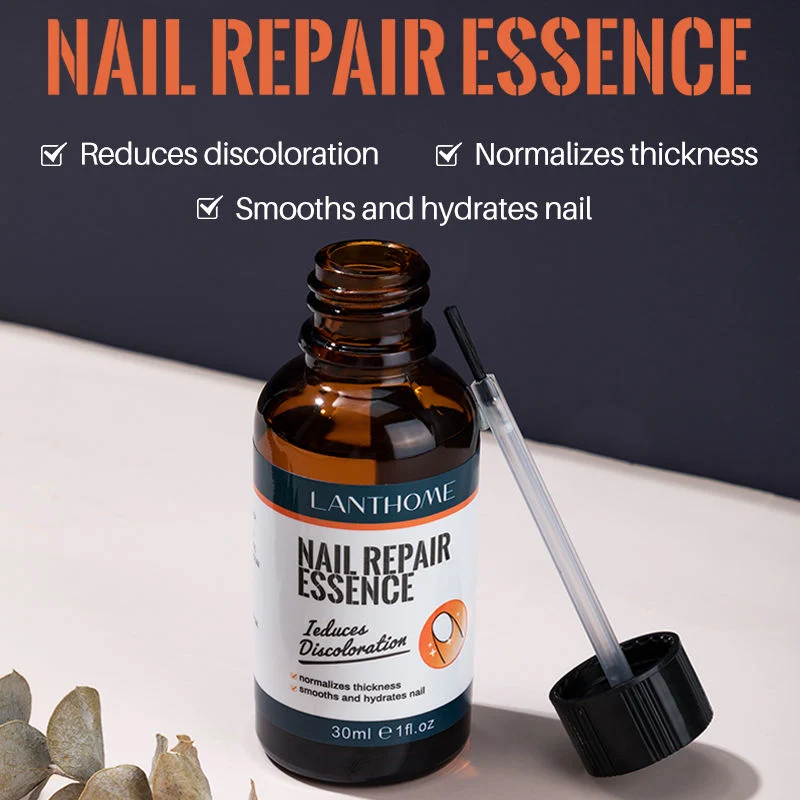 Discolored Damaged Nails Repair Treatment Serum