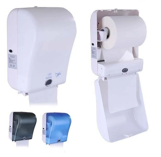 Bathroom Roll Paper Dispenser Towel Holder Automatic Manual Pull Both