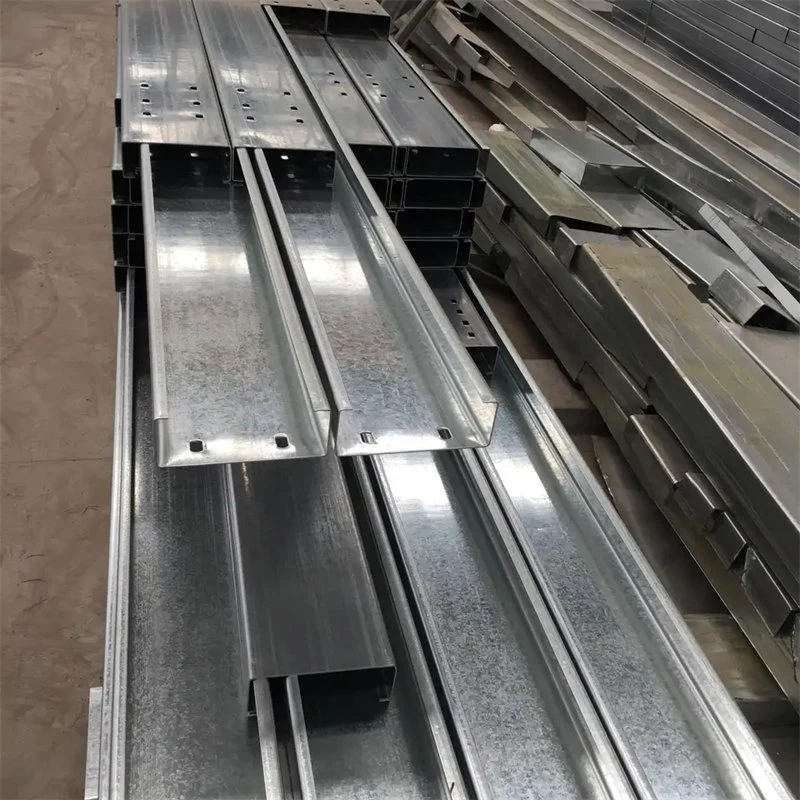 Cold Formed Steel U Channel 6m 9m 12m Customized Size Mild Steel C Profile Structural Metal