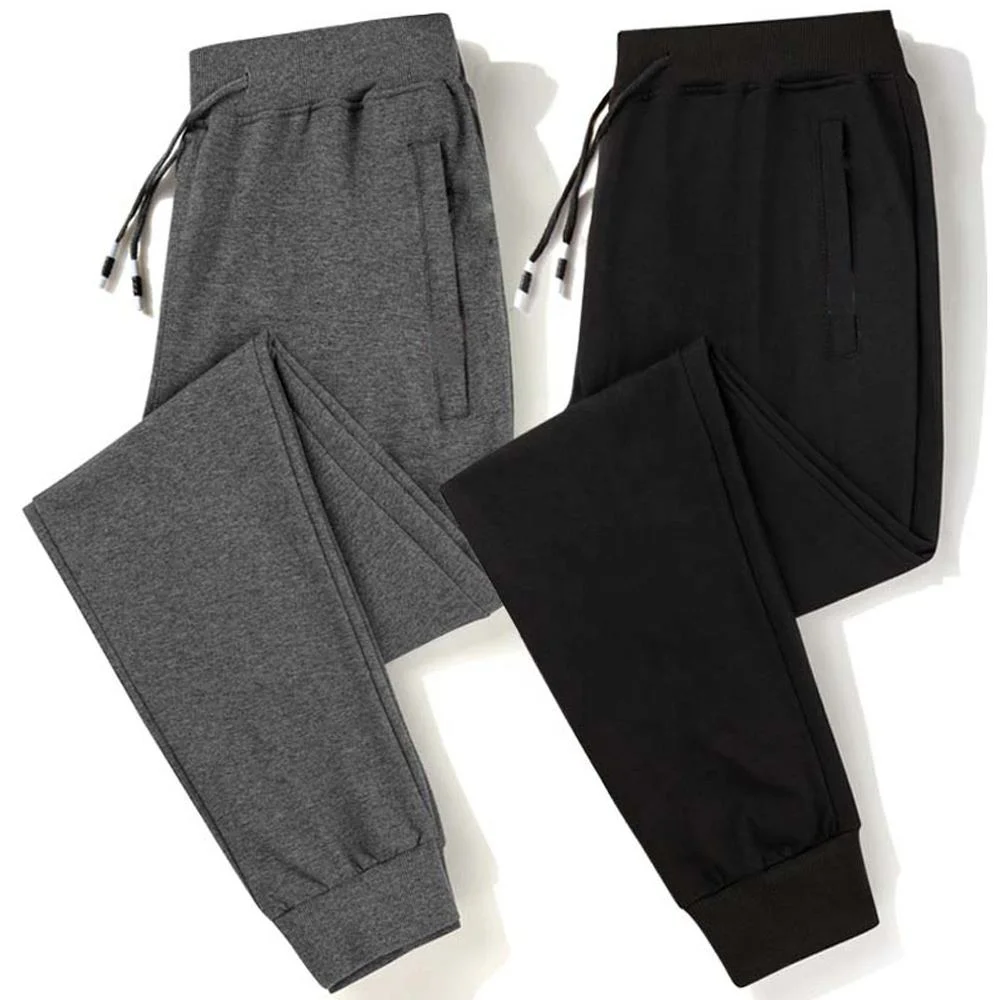 Men Basic Classic Fleece Joggers, Sweatpants Pants Sports Trousers for Running, Basketball, Gym