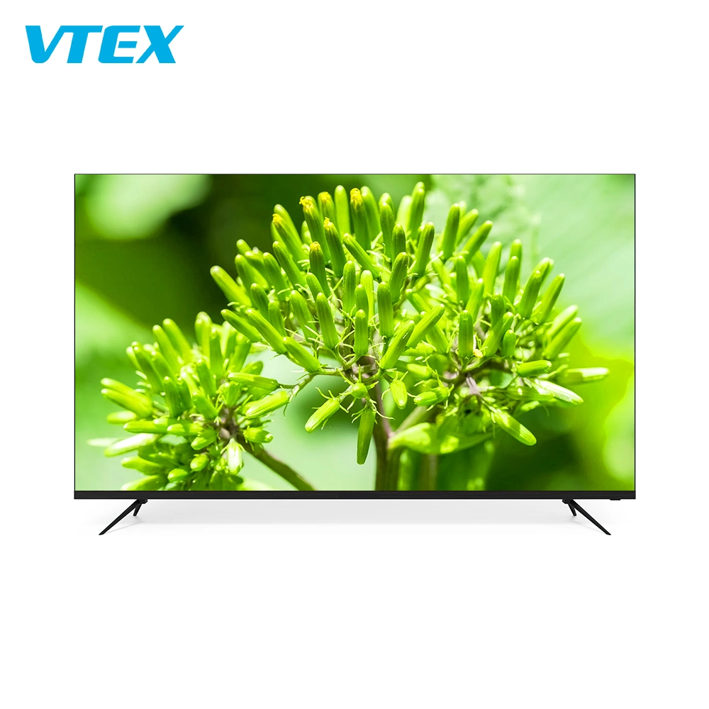 New Android 9.0 11.0 Popular Size Ultra HD 43 50 55 Inch Slim Frame Smart 4 K Frameless Television