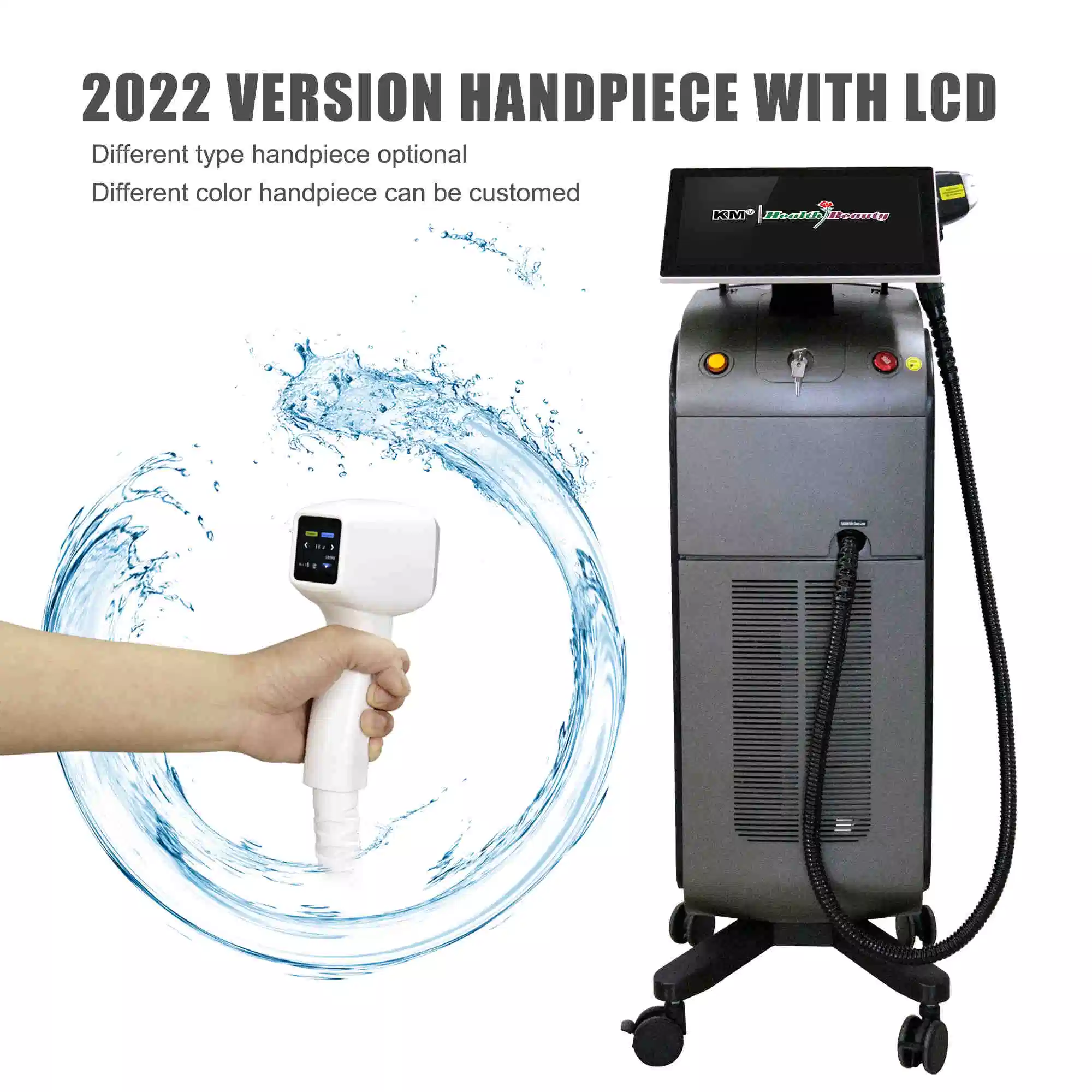 Weifang Km Electronics Co Ltd Fabricant 808nm laser à diode laser / laser Tianium Épilation Laser de la machine