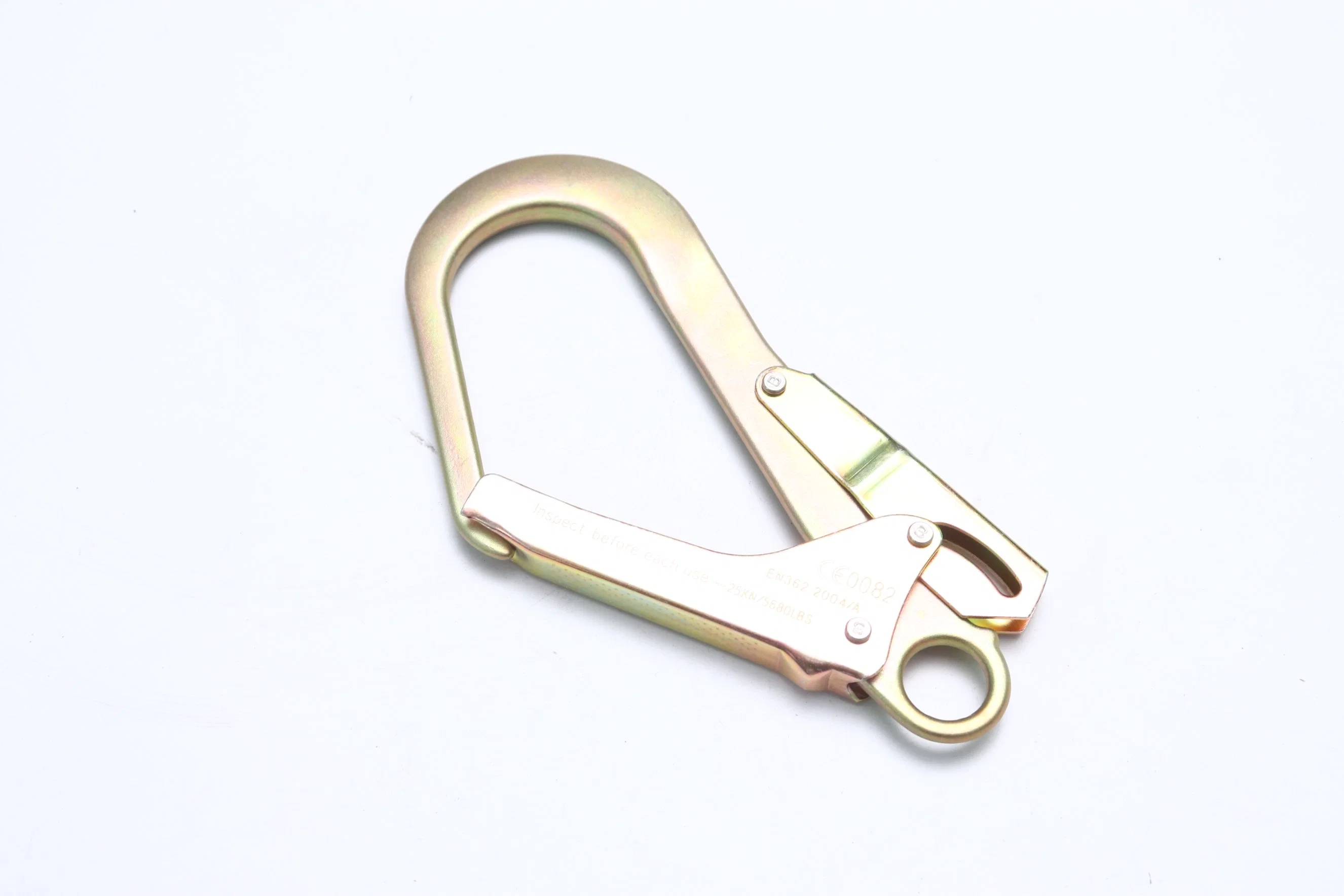 High quality/High cost performance  Safety Fall Safety Hook Mountain Climbing Self-Locking Buckle Hook