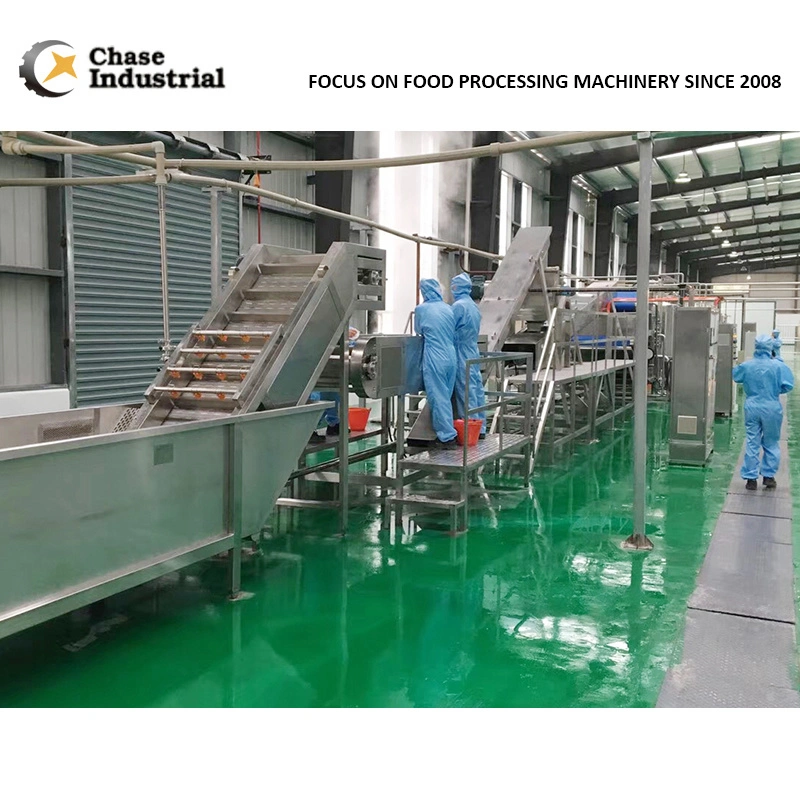 20-1500 Tons Per Day 1 Year Free Service and Life Time Tomato Fruit Processing Line