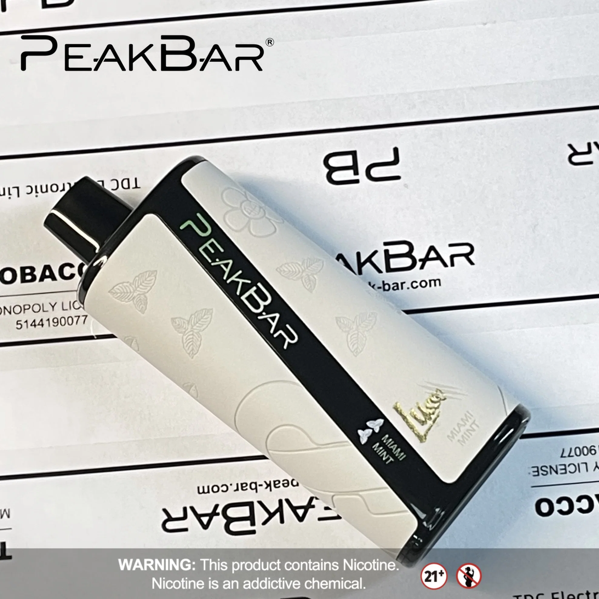 Peakbar 8000 Puffs VAPE Kit de inicio VAPE caja libre
