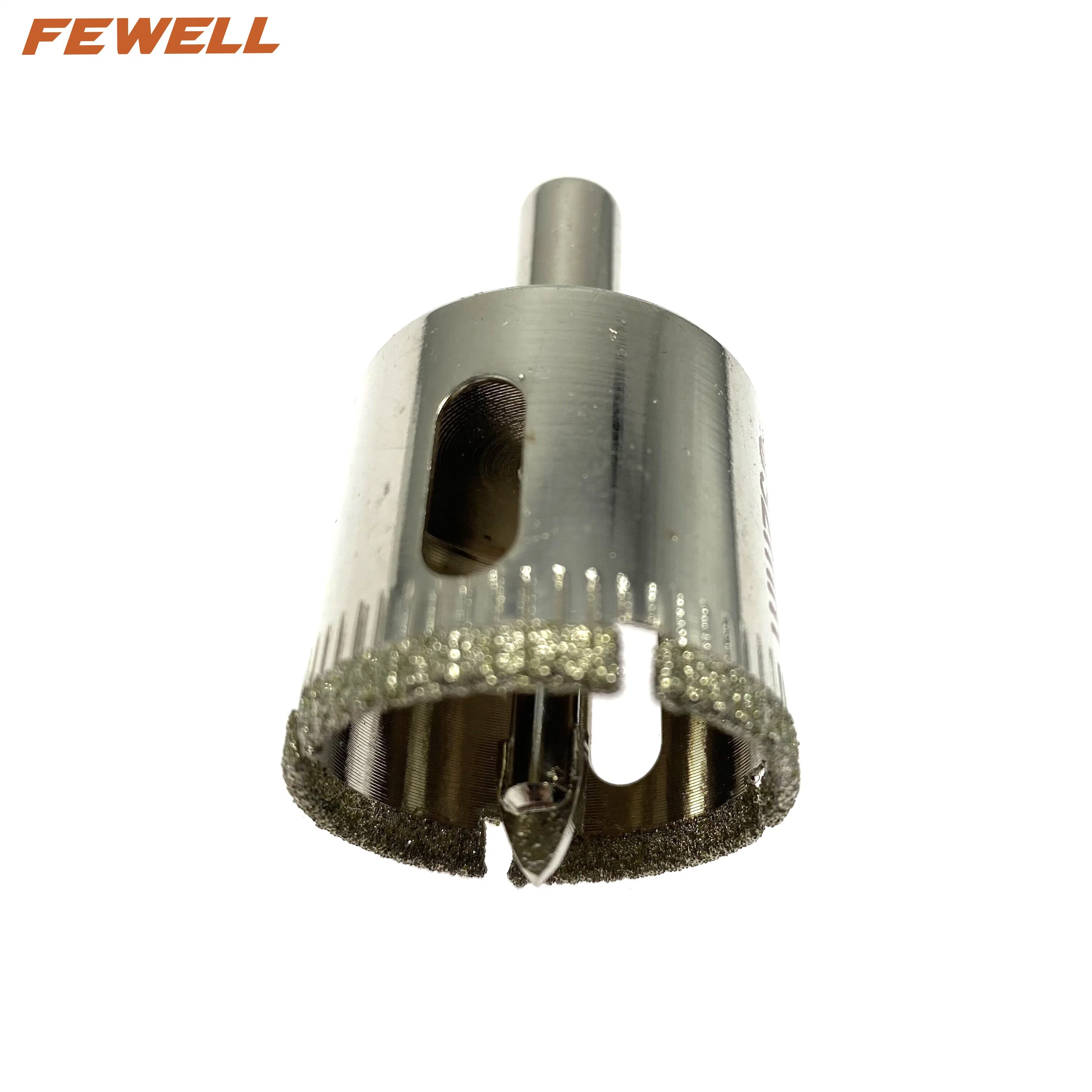 Electroplated Diamond Positioning Core Drill Bits Glass Hole Saw 32mm for Marble Granite Tiles
