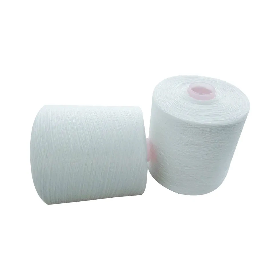 100% Polyester Yarn 40/2 40/3 50/2 Spun Yarn for Sewing Thread T-Shirt Dress