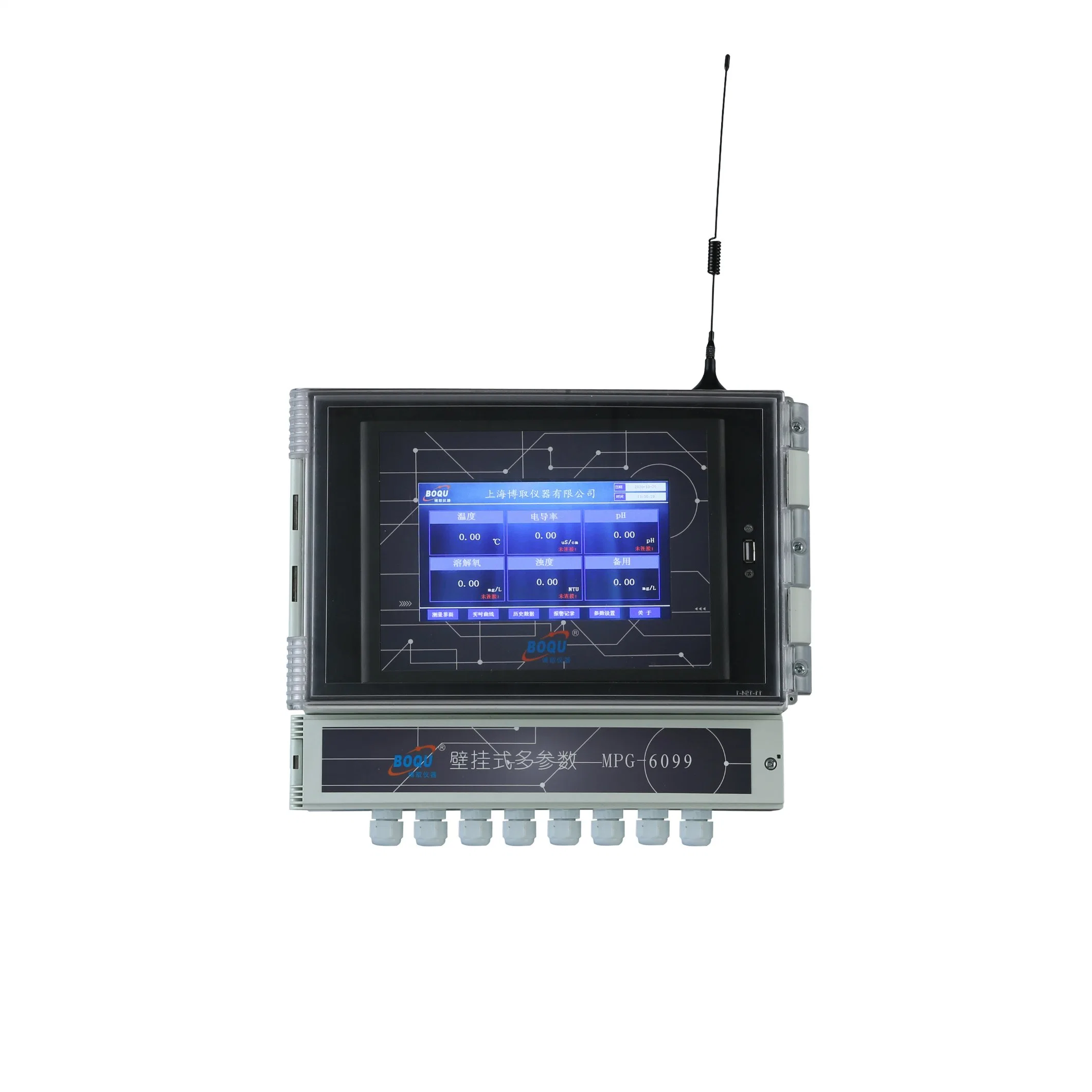 Multiparameter Water Quality Meter Checker Real Time-Sensor to Measure Cod BOD Turbidity pH Tss