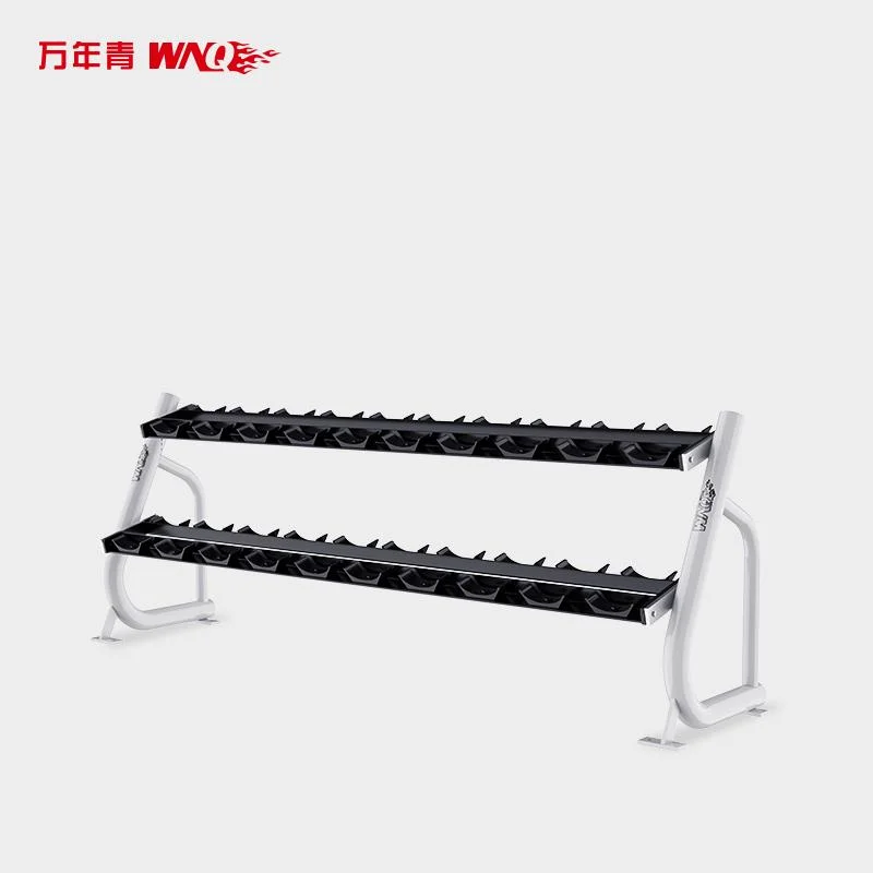 Wnq Dumbbell Rack 2 Tier Gym Use Place Dumbbells