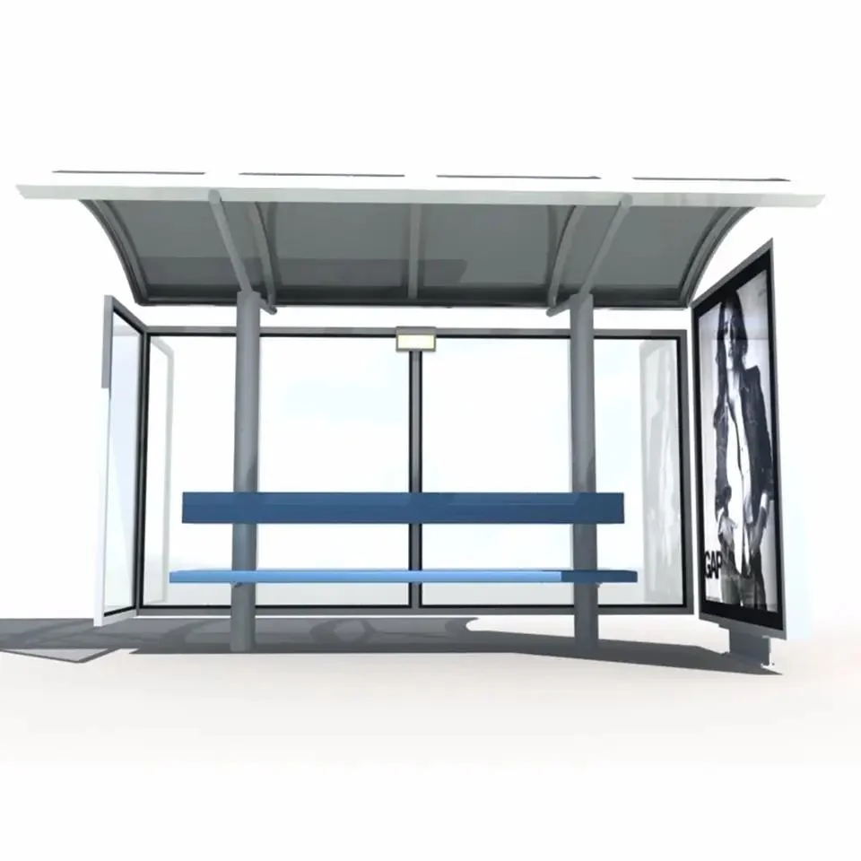 Modern Metal Bus Stop Shelter Price