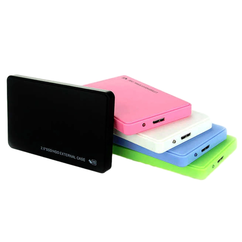 Plastic Colorful External Hard Disk USB 2.0 Hard Drive 2.5" SATA III Hard Disk Drive SSD HDD