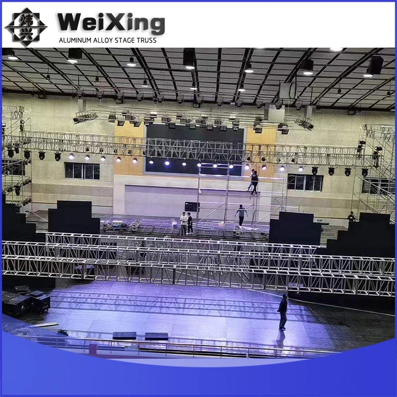 52ftx33ftx33FT, Lightweight Line Array Speaker Lifting Stand Truss Audio System Line Array Stage Truss Eventos Aluminum