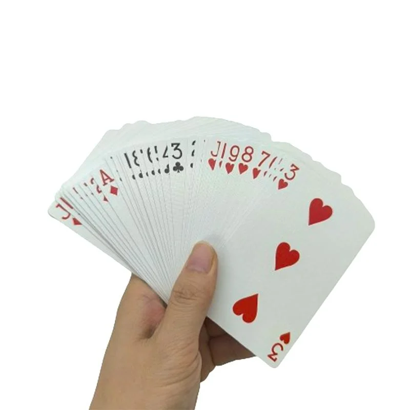 Logótipo personalizado de fábrica impressão criativa em Flash para crianças bebida adulta Promoção Jogos de cartas Gift Paper Playing Cards