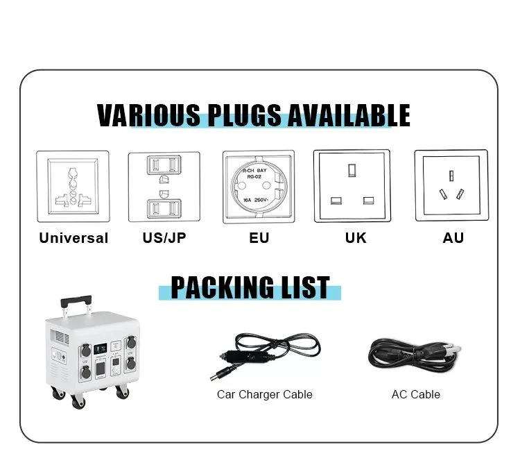 Solar Energy System 3kw off Grid Solar Power System Outdoor Solar System PV Panel Plant for Camping RV Campers Use