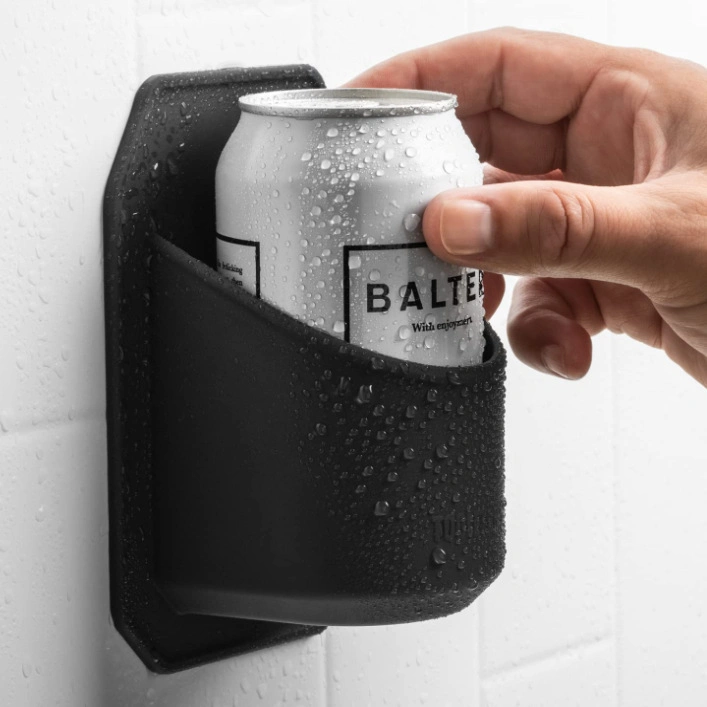 Bathroom Accessories Shower Beer Rack Waterproof Silicone Drink Holder