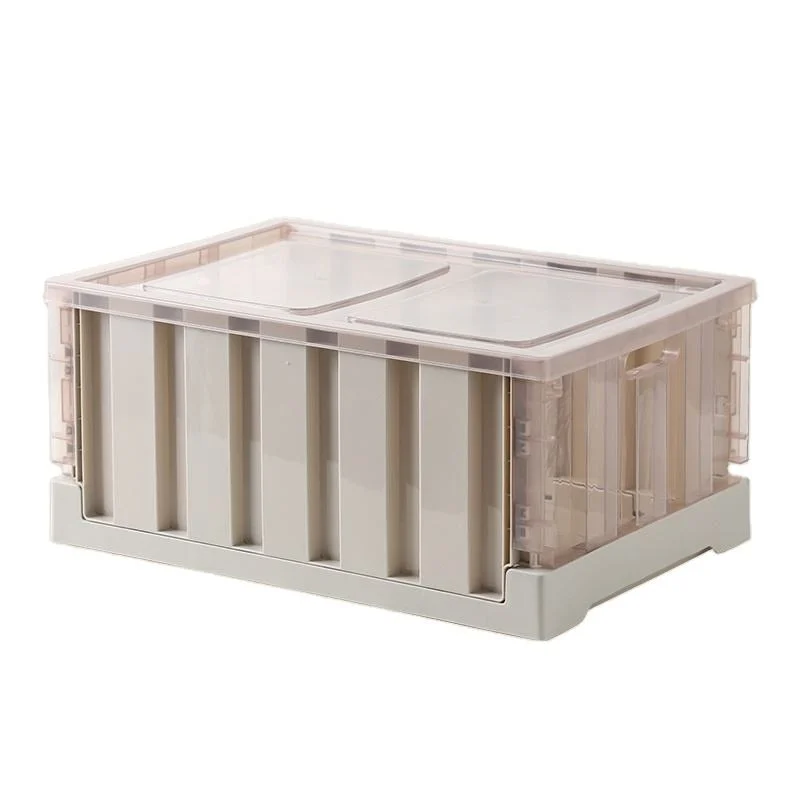 Woka Boîte de rangement pliable en plastique pour la maison pliable.
