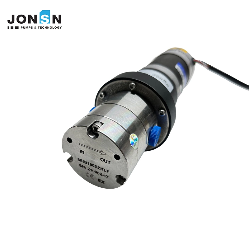 Fine Chemical / Pharmaceutical Industry Pressure High Precision Micro Gear Pump