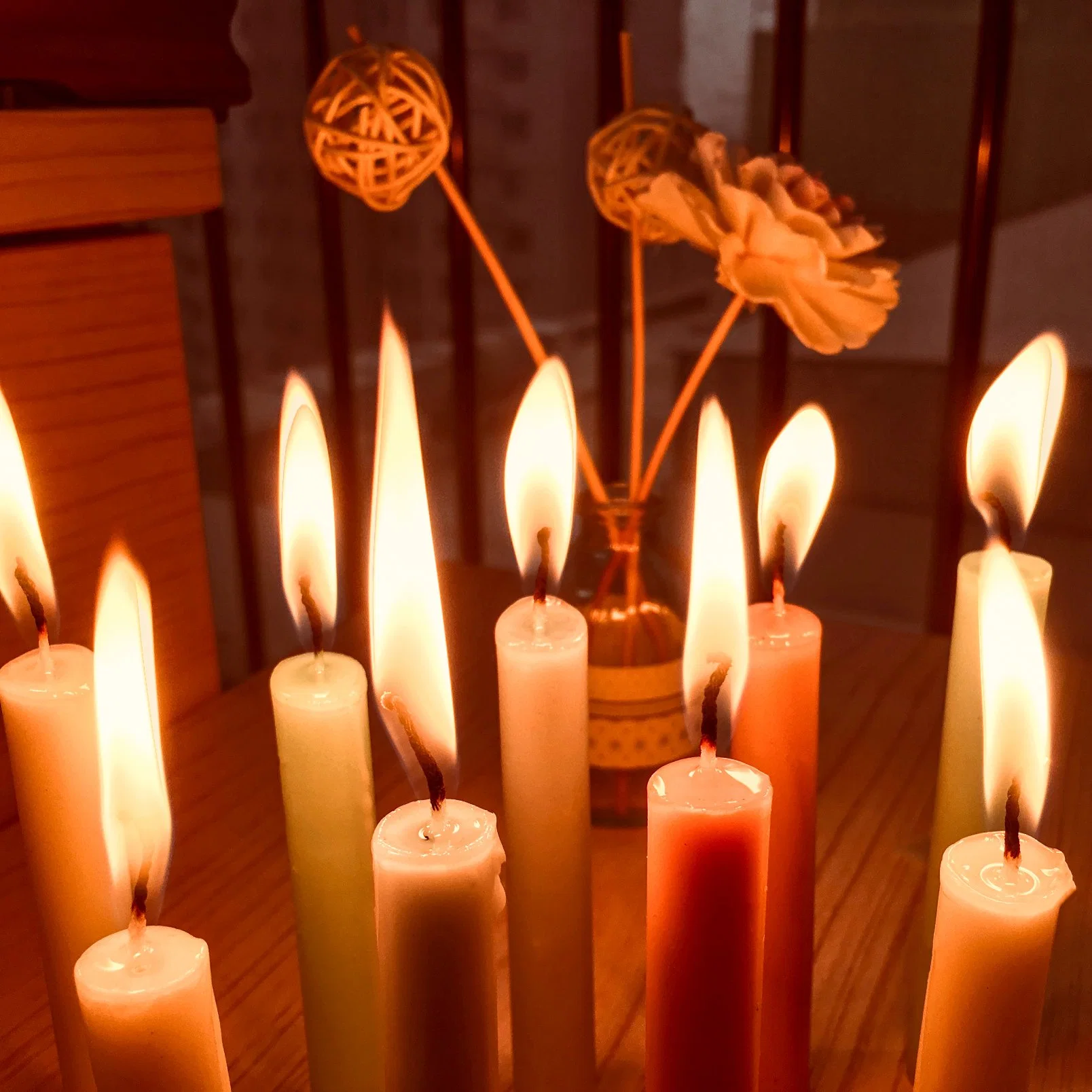 Decoração de casamento grossista igreja branca Velas