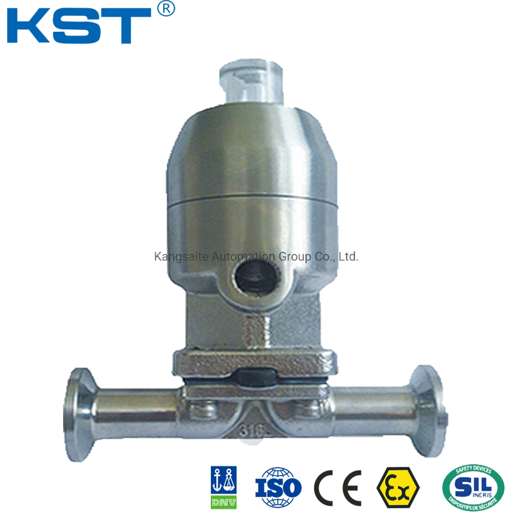 CE, ISO9001, FDA, API, Dnv Kt/OEM Stainless Steel Diaphragm Valve