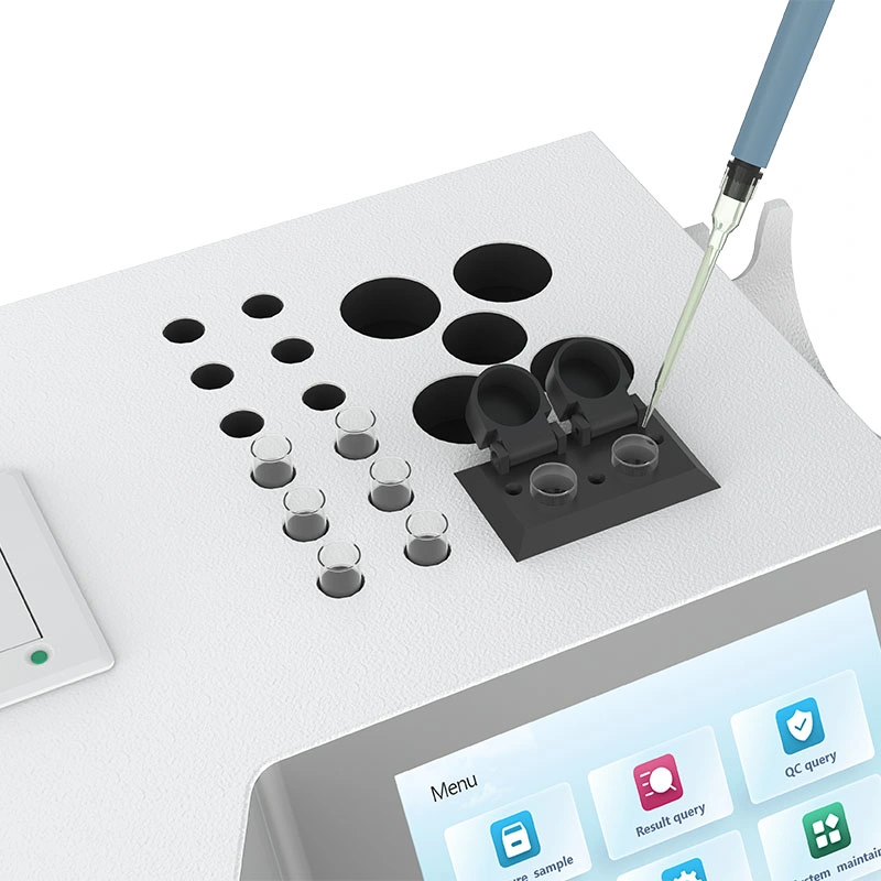 Biobase China Blood Cocoagulação Analyzer Semi-Auto Clinics dois canais para Laboratório