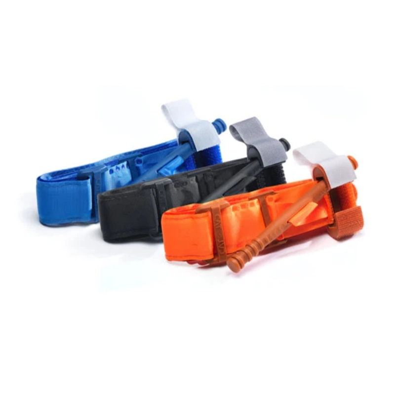 Blue/Red/Khaki/Black Plastic Tactical Tourniquet for Survival Outdoor Combat First Aid Medical Emergency Ifak EMS